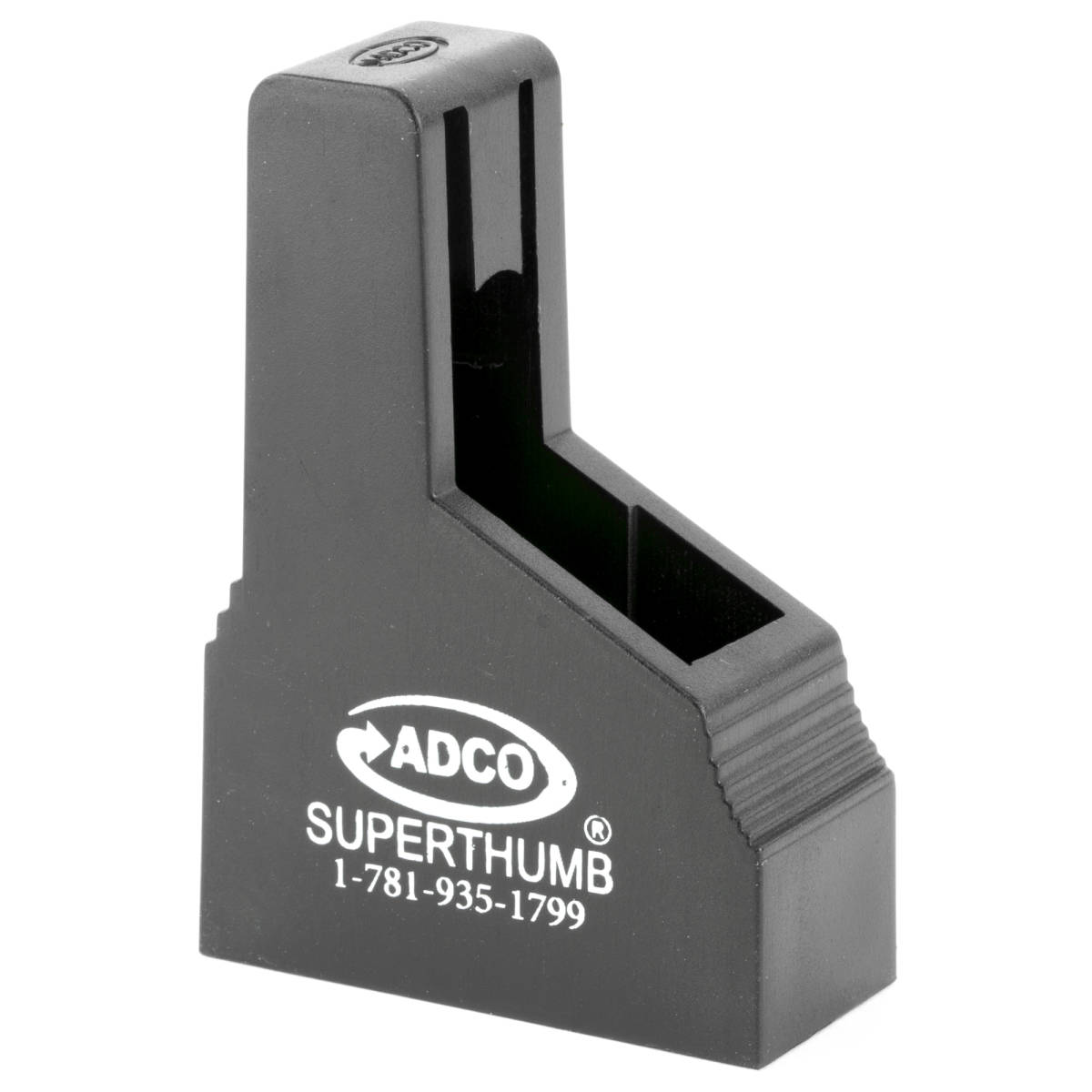 ADCO ST6 Super Thumb Mag Loader Single Stack Style, Black Polymer, For...-img-1