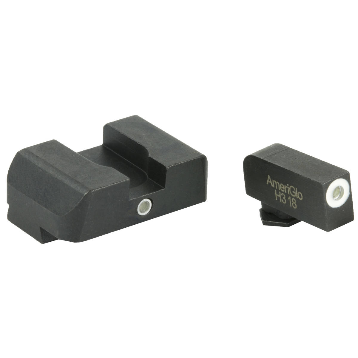 AmeriGlo GL101 i-Dot Sight set for Glock Black | Green Tritium with...-img-0