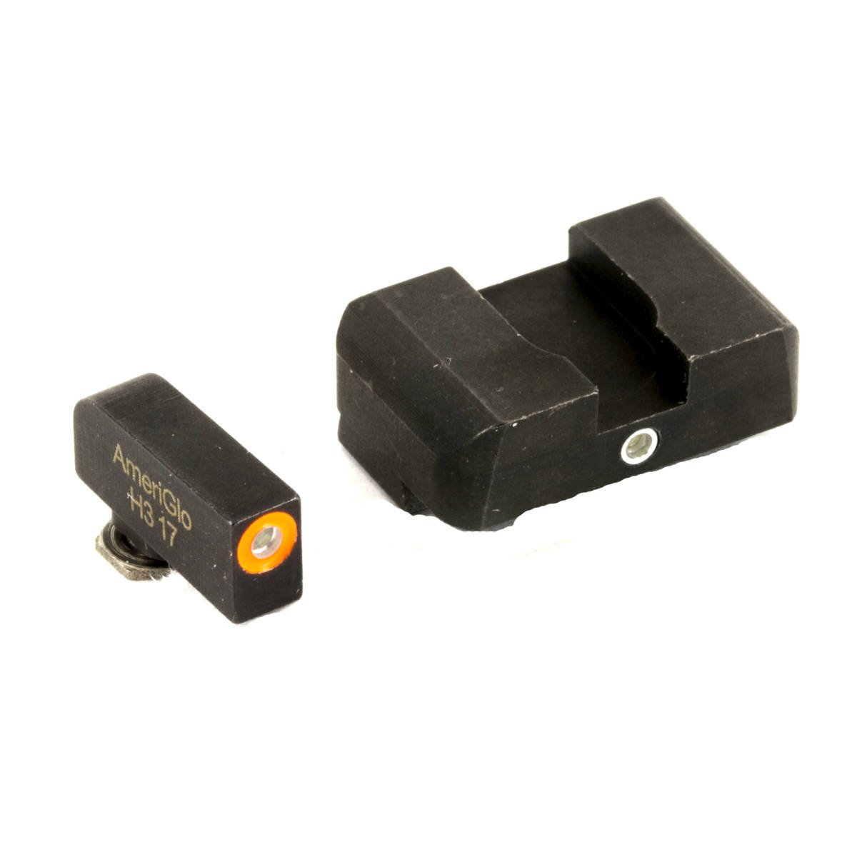 AmeriGlo GL201 i-Dot Sight set for Glock Black | Green Tritium with...-img-1