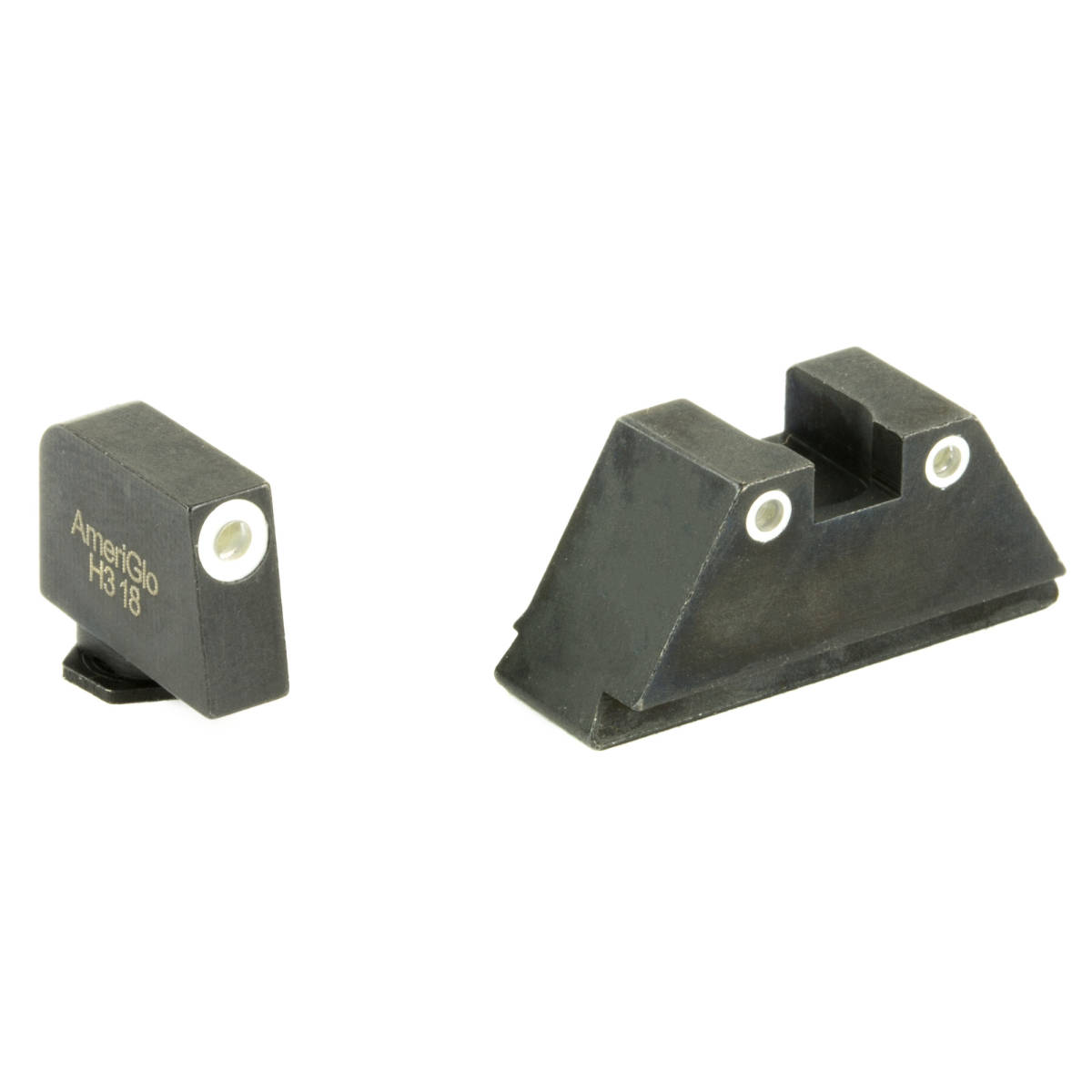 AmeriGlo GL329 Optic Compatible Sight Set for Glock XL Tall Green...-img-2