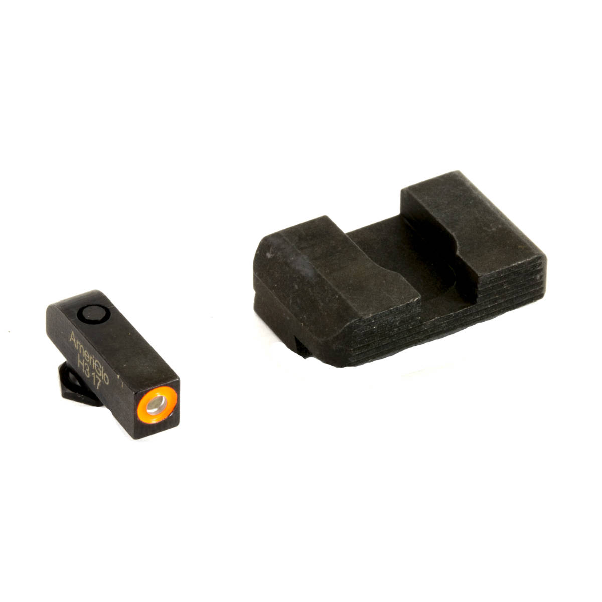 AmeriGlo GL433 Protector Sight Set for Glock Black | Green Tritium with...-img-1