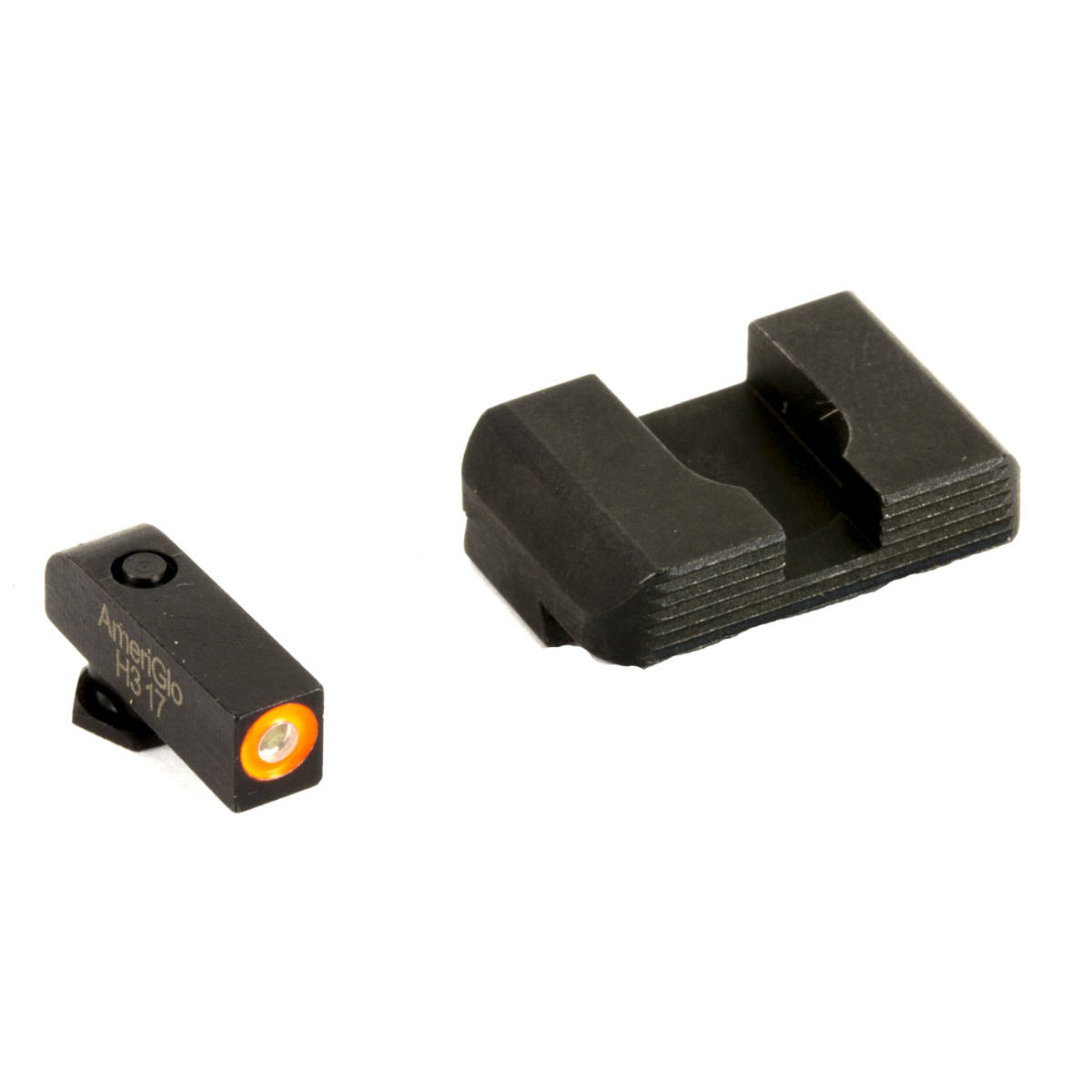 AmeriGlo GL436 Protector Sight Set for Glock Green Tritium Orange...-img-2