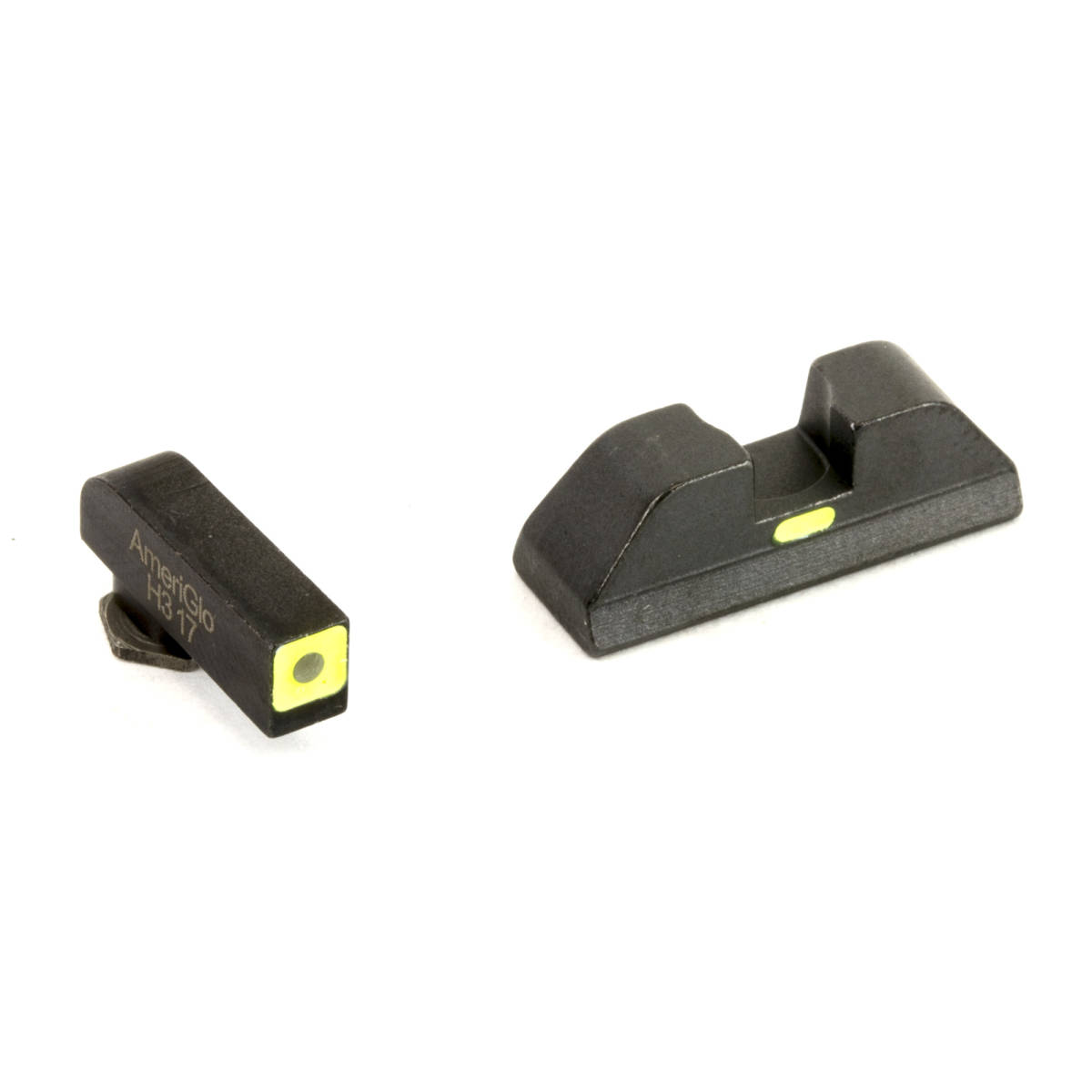 AmeriGlo GL605 CAP Sight Set for Glock Black | Green Tritium with...-img-1