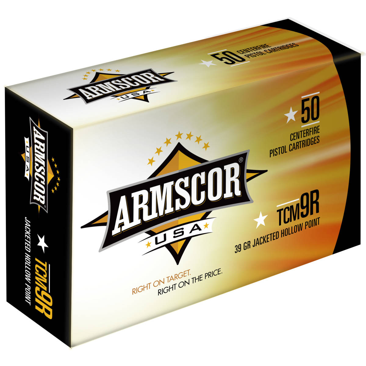 Armscor FAC22TCMNR1N USA 22 TCM 9R 39 gr 2000 fps Jacketed Hollow Point...