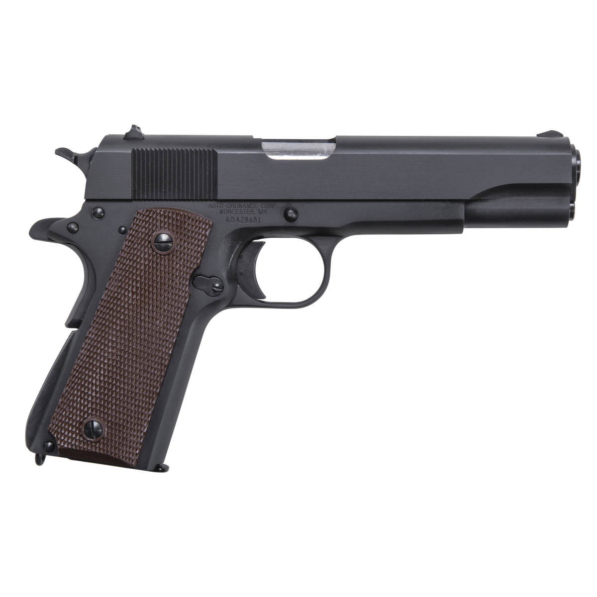 Auto-Ordnance 1911BKO9 1911 A1 GI Spec 9mm Luger 9+1, 5” Stainless...-img-1