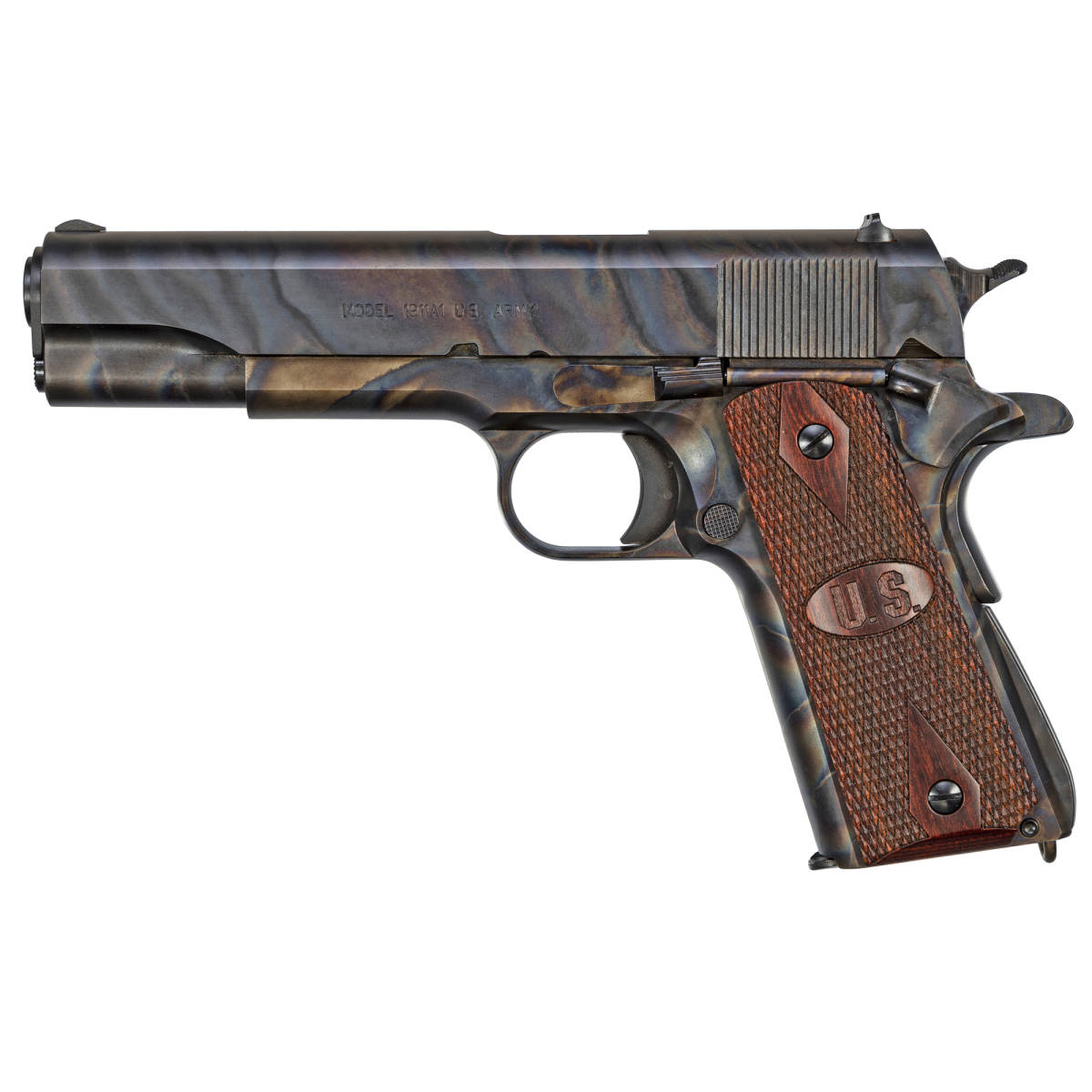 AUTO ORDNANCE 1911-A1 45ACP 1911A1 45 ACP 1911 GOVERNMENT CASE HARDENED-img-0