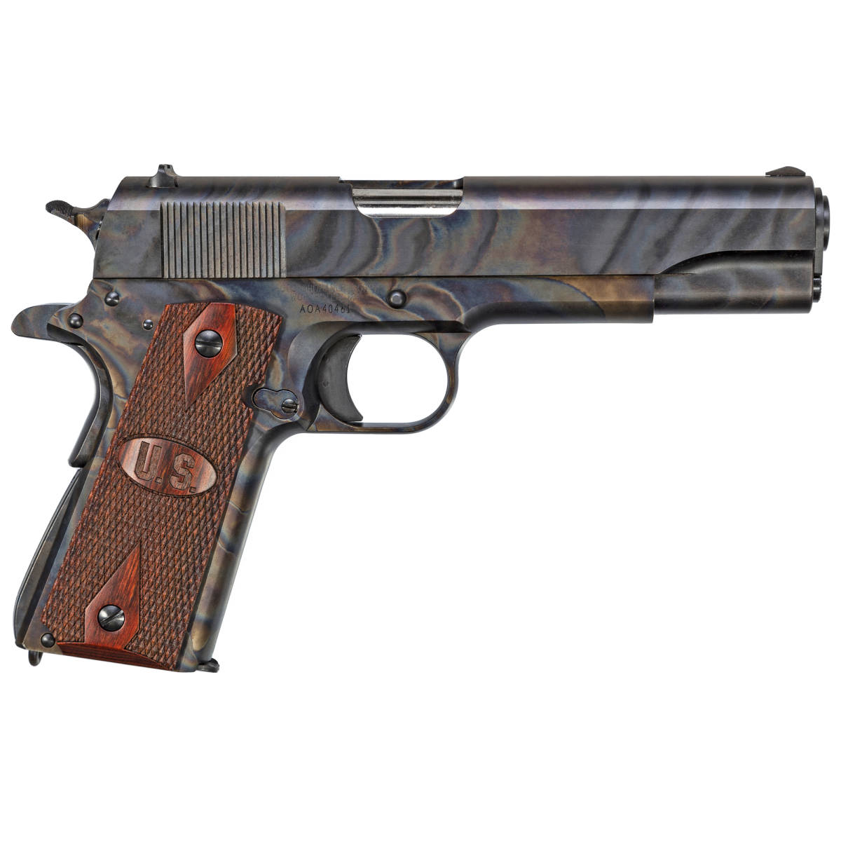 AUTO ORDNANCE 1911-A1 45ACP 1911A1 45 ACP 1911 GOVERNMENT CASE HARDENED-img-1