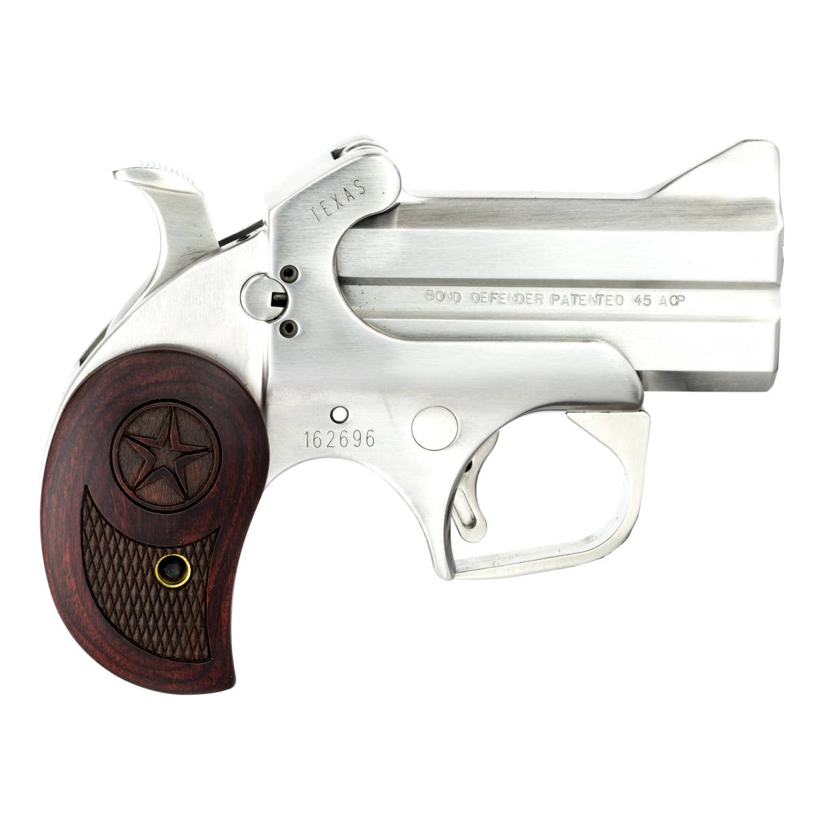 BOND ARMS TEXAS DEFENDER 45 ACP DERRINGER W/TG 45ACP 3” BATD-45 PISTOL ...