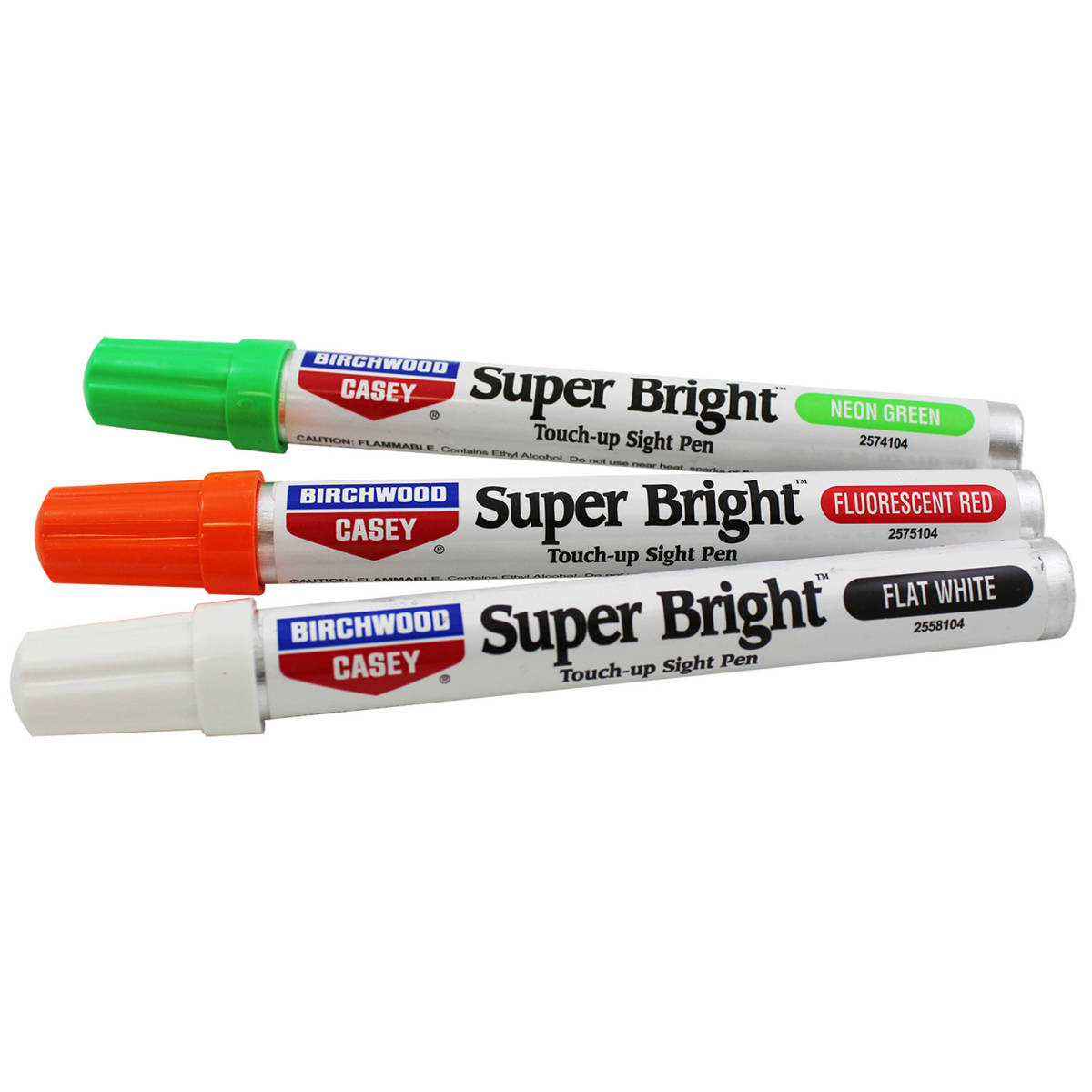 Birchwood Casey 15116 Super Bright TouchUp Sight Pens Red/White/Green