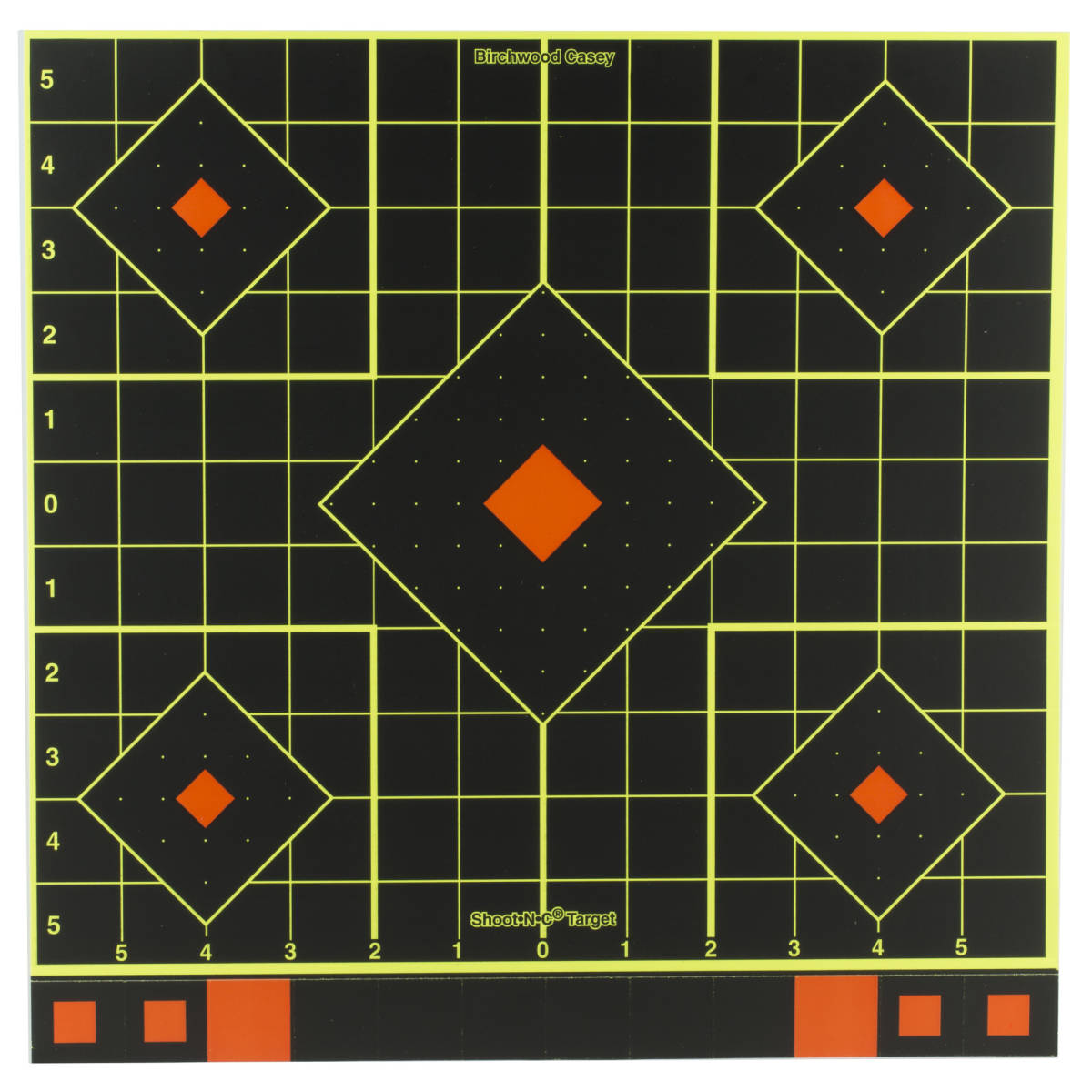 Birchwood Casey 33928 Orange Self-Adhesive Paper Target Spots (60-1/30-2/20-3)