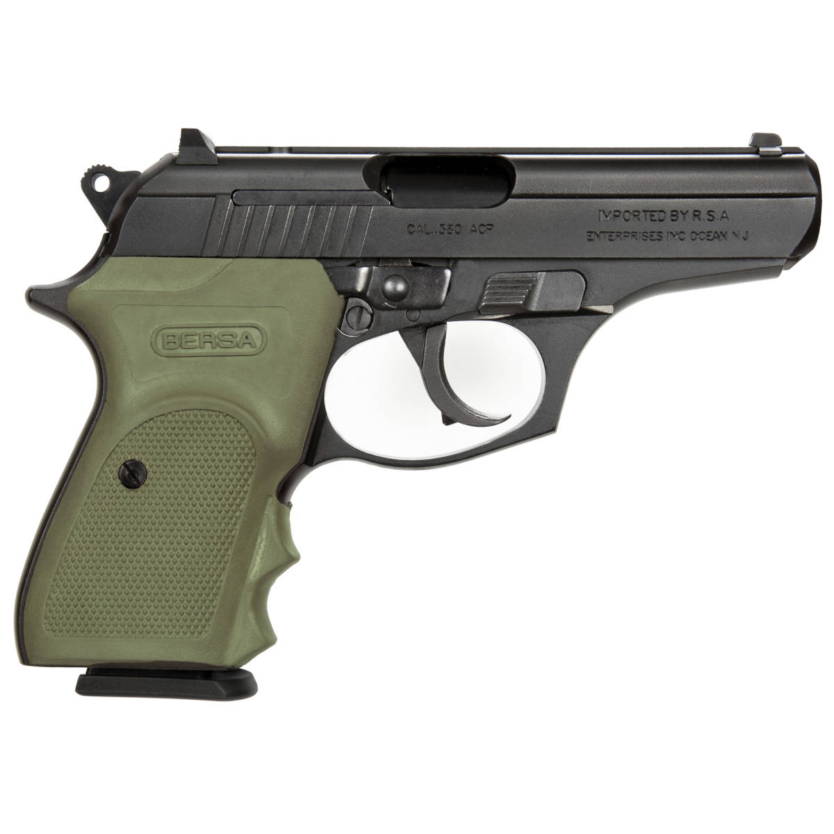 Bersa T380MC Thunder 380 Combat ACP 3.50” 8+1 Matte Black Steel Slide...-img-2