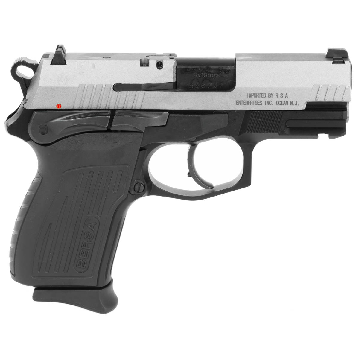 Bersa TPR9CDT Thunder Pro Compact 9mm Luger 3.25” 13+1 Black Nickel...-img-1