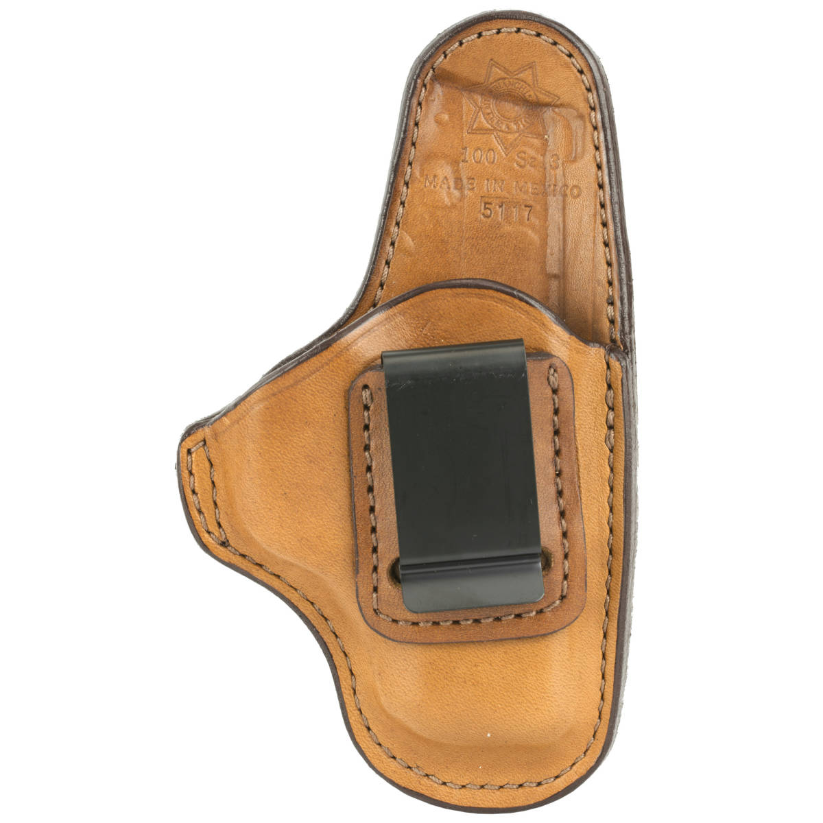 Bianchi 26082 100 Professional IWB Size 13 Tan Leather Belt Clip Fits ...