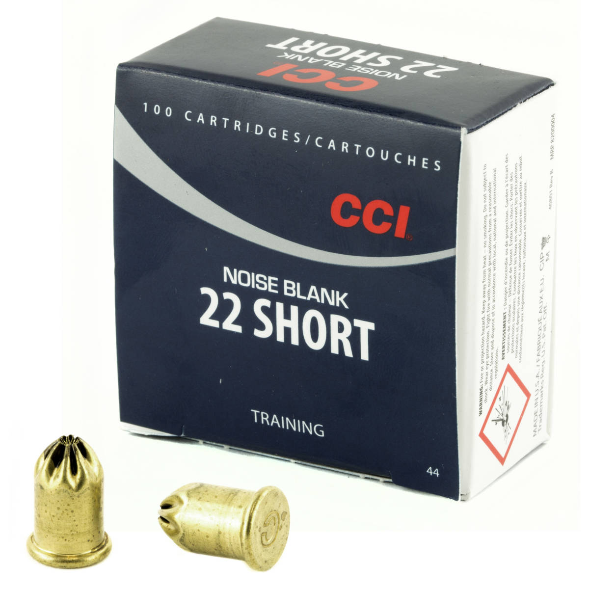 CCI 0044 Noise Blanks 22 Short 100 Per Box/ 50 Case-img-0