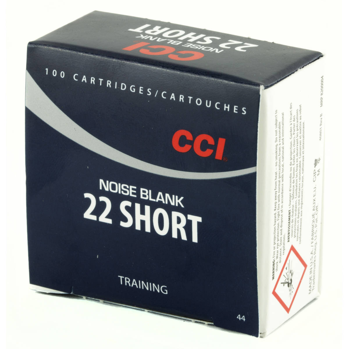 CCI 0044 Noise Blanks 22 Short 100 Per Box/50 Case-img-2