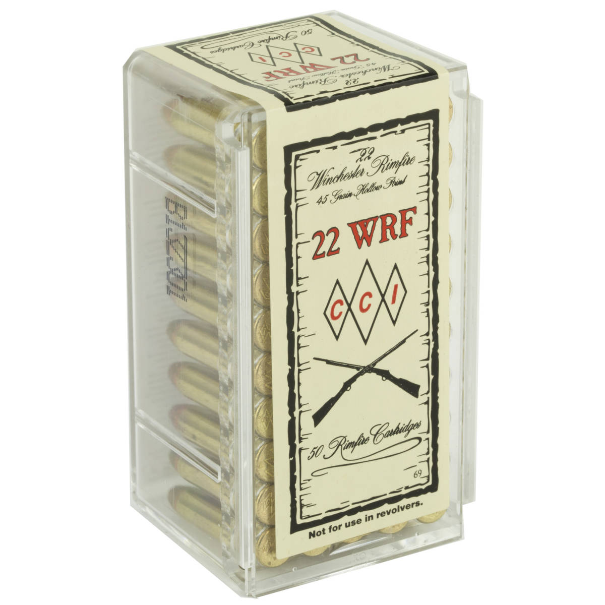 CCI 0069 Specialty WRF Rimfire 22WRF 45gr Jacketed Hollow Point 50 Per...-img-2