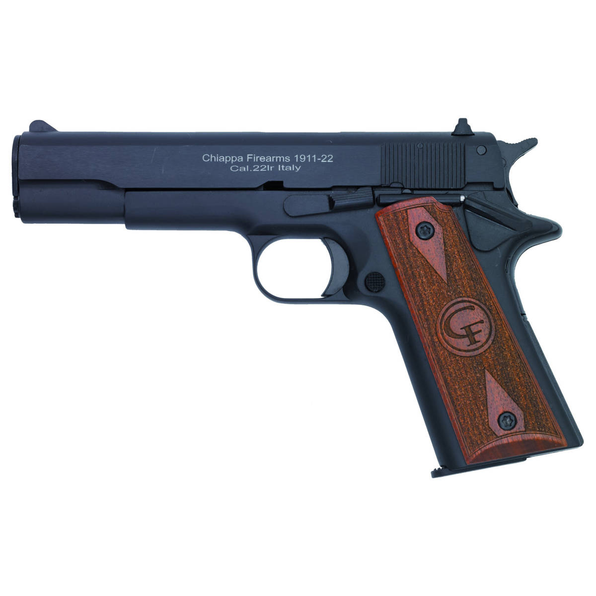 Chiappa Firearms 401038 1911-22 22 LR 10+1, 5” Black Steel Barrel,...-img-1