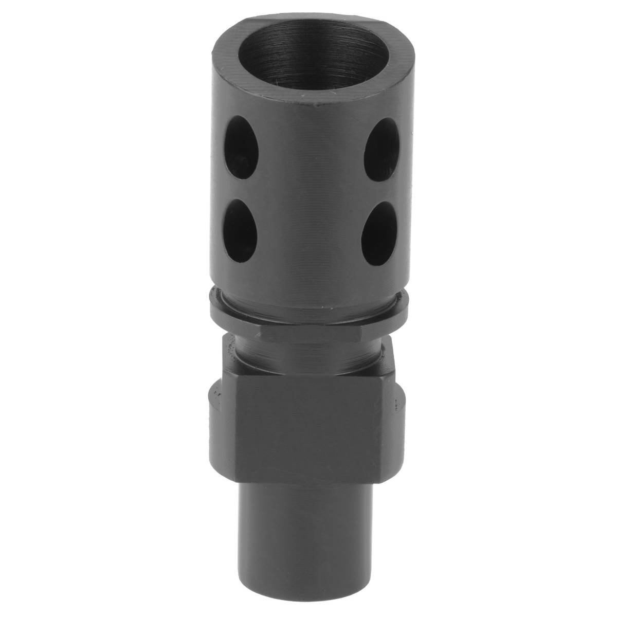 CMMG 57DA5BE Flash Hider Black Steel with M12x1 LH Threads for 5.7x28mm...-img-0