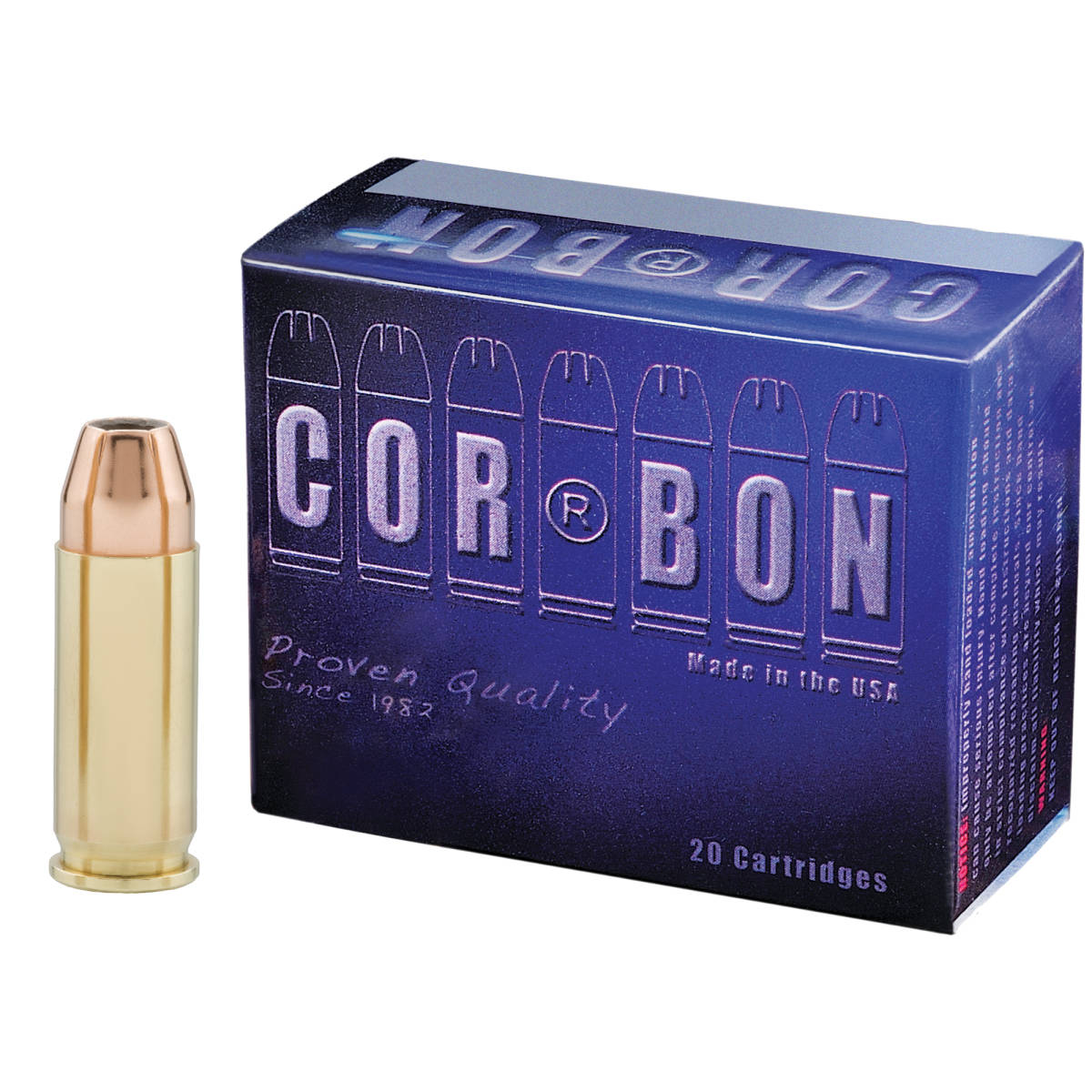 CORBON 38SUPER+P 115GR JHP 20/500-img-1