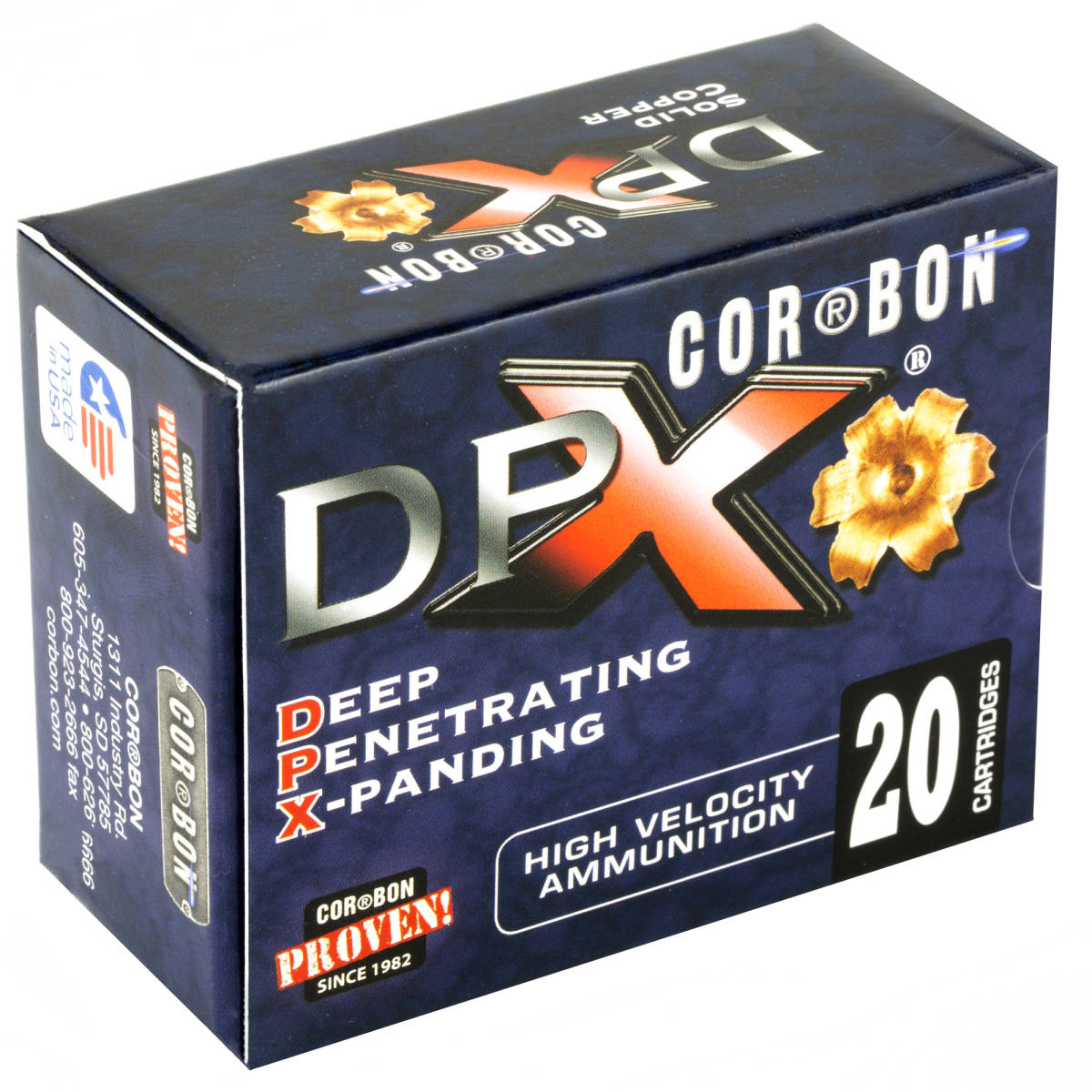 CORBON DPX 10MM 155GR BRNS X 20/500-img-2