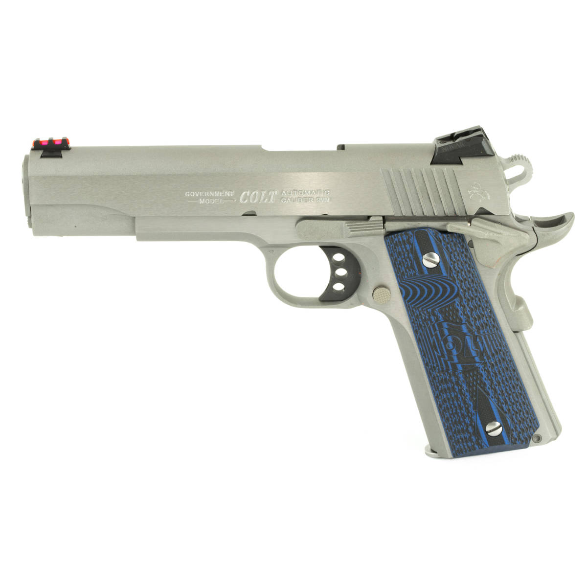 COLT 1911 COMPETITION SERIES 70 9MM STAINLESS O1072CCS GOVERNMENT-img-1