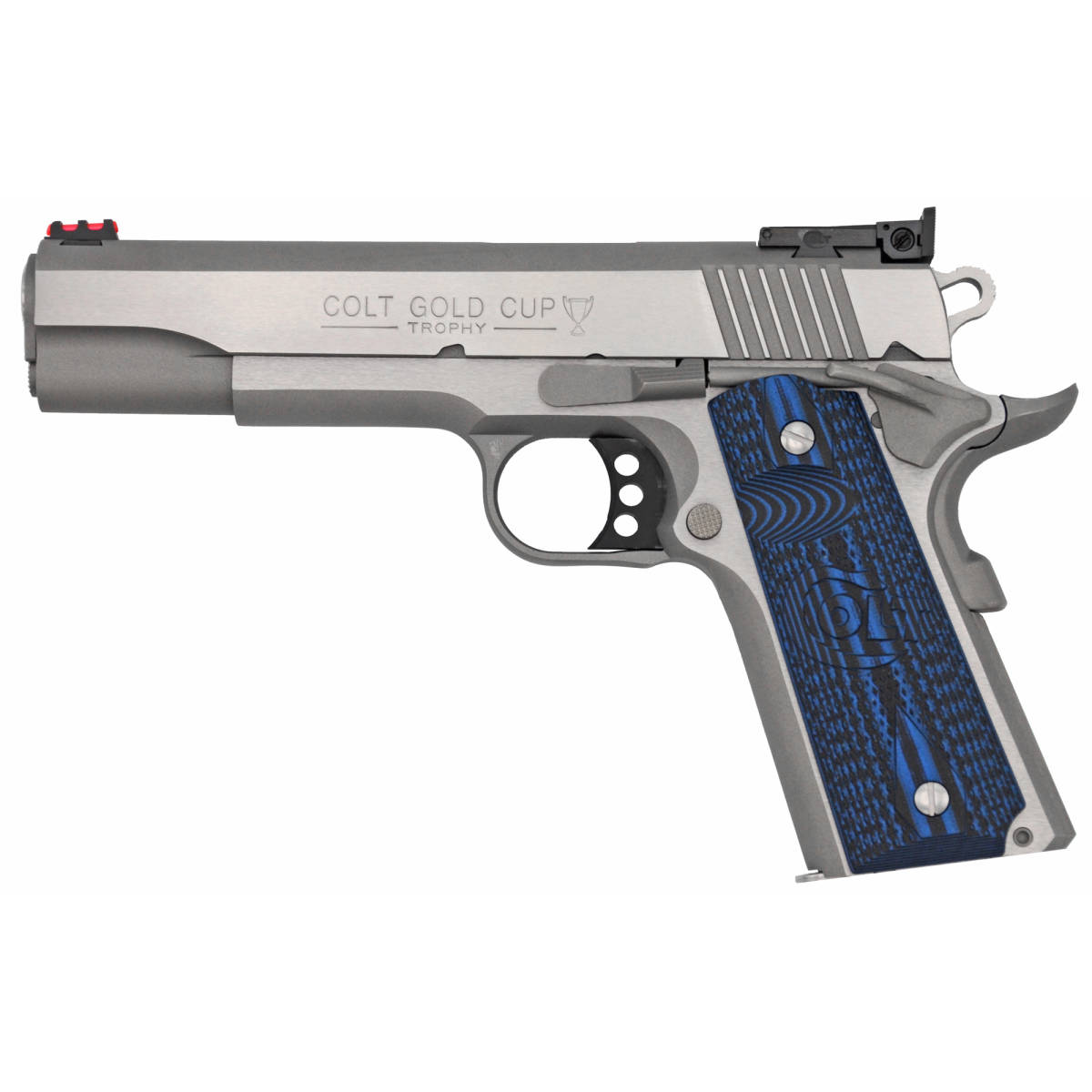 Colt 1911 Gold Cup Lite 9mm Government 5” 8+1 Brushed Stainless-img-1