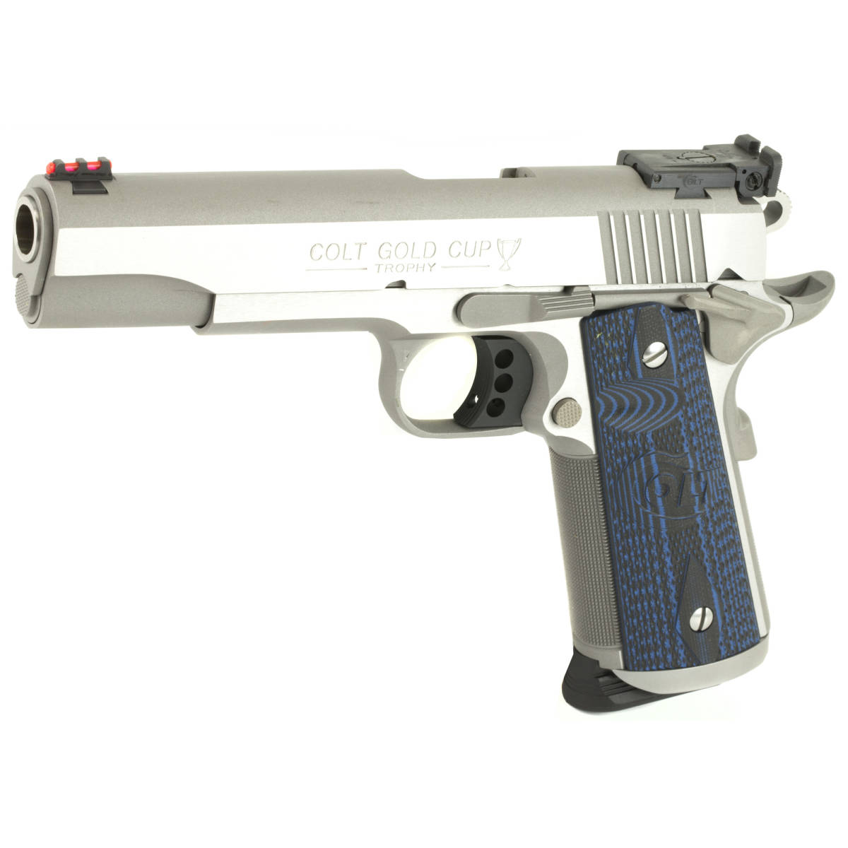 Colt 1911 Gold Cup Trophy 45 ACP 5” 8+1 Stainless O5070XE Government-img-3