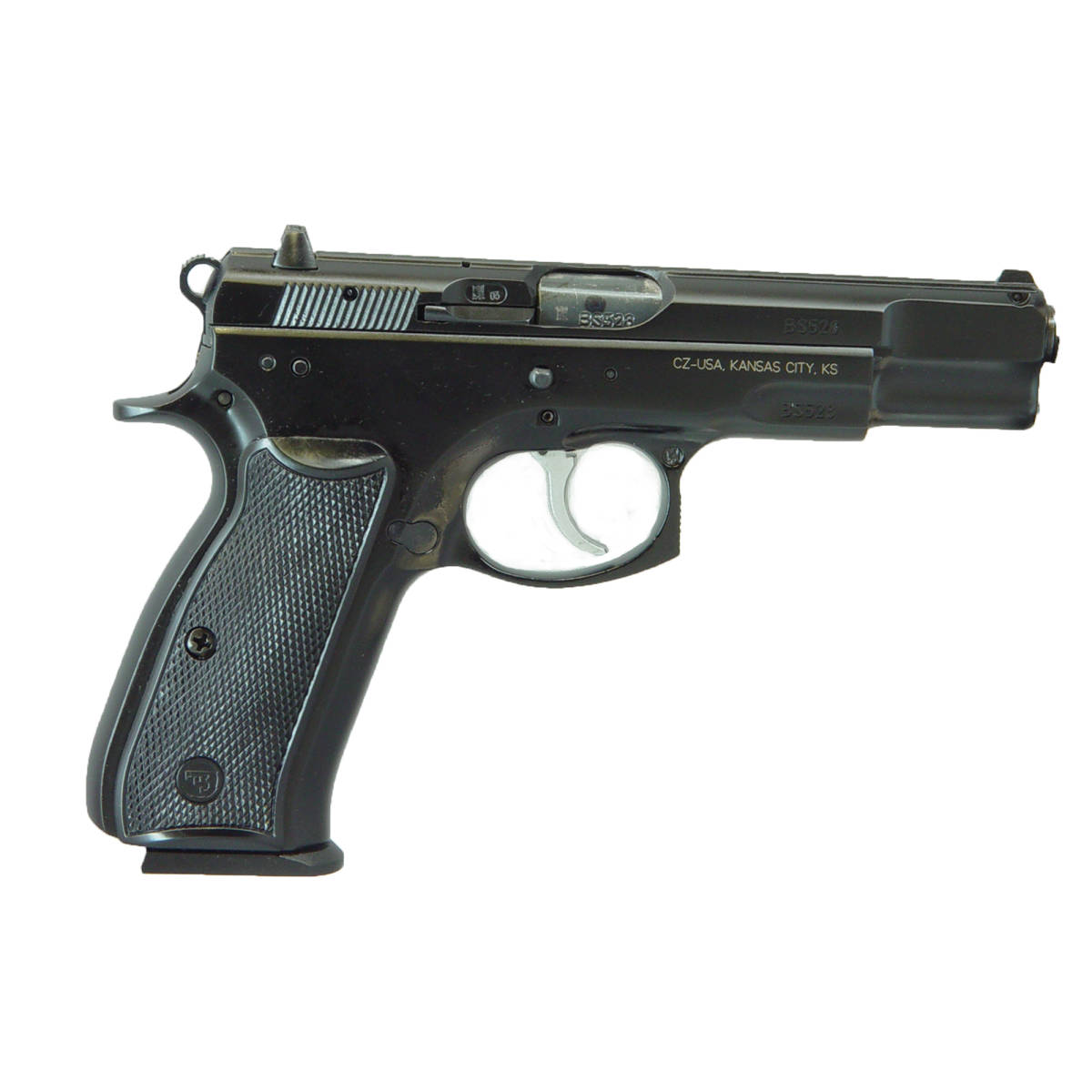 CZ-USA 01130 CZ 75 BD *CA Compliant 9mm Luger 10+1 4.60” Black Steel...-img-1