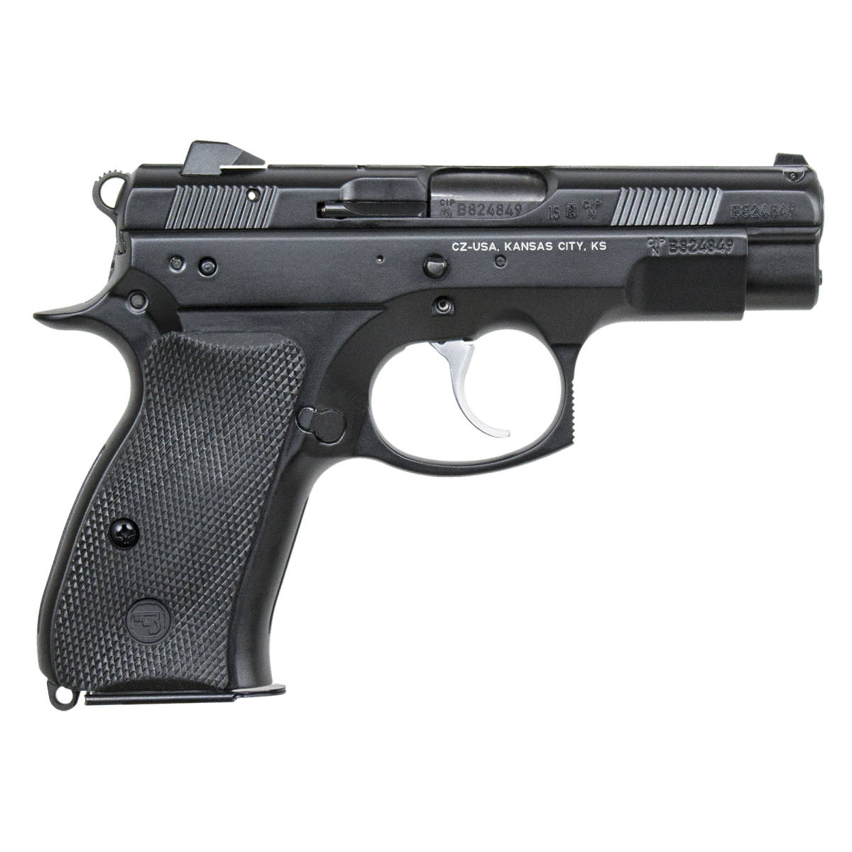 CZ-USA 01194 CZ 75 D PCR Compact 9mm Luger 10+1 3.75” Black Steel...-img-2