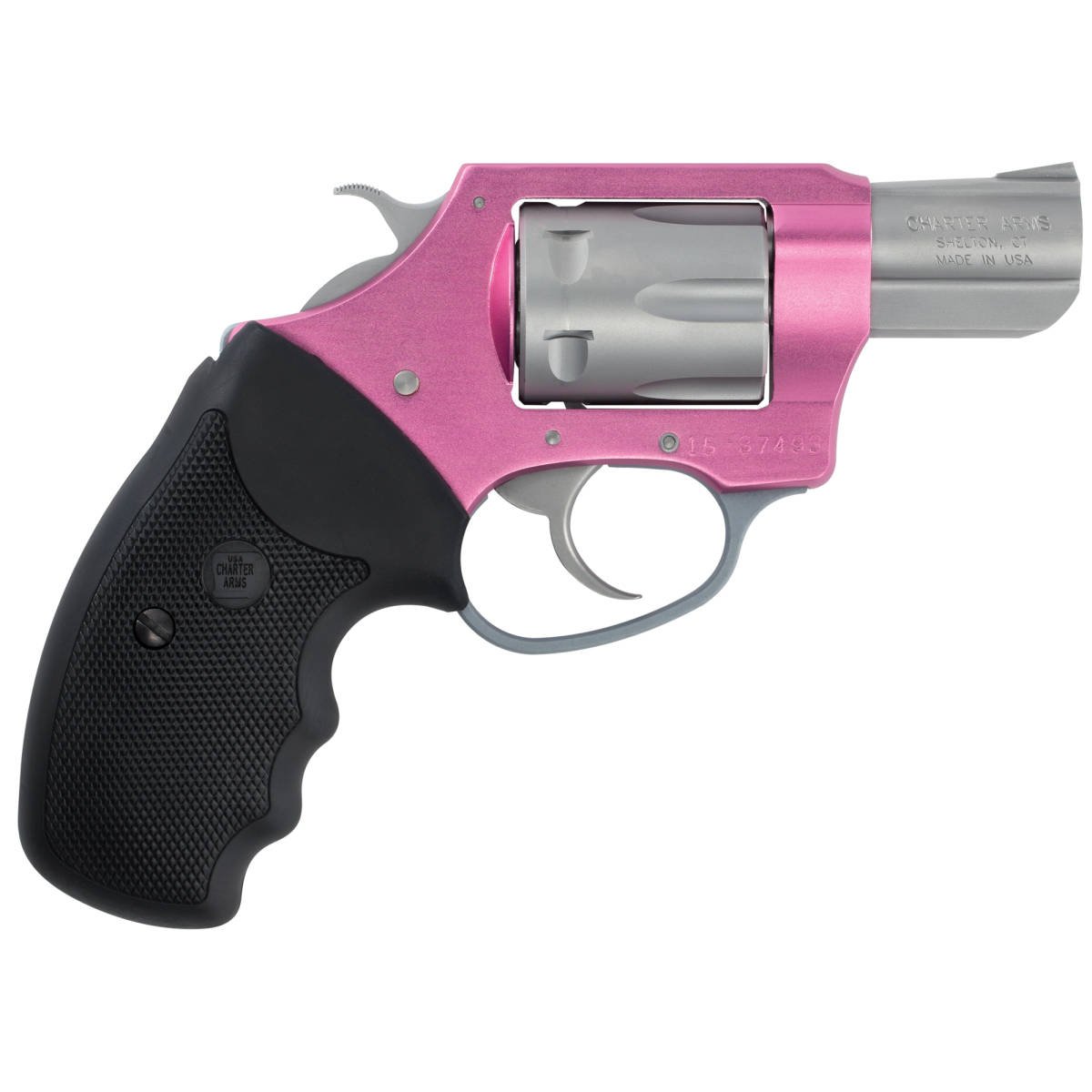 Charter Arms 52230 Pathfinder Lite Pink Lady Small 22 LR, 8 Shot 2”...-img-1