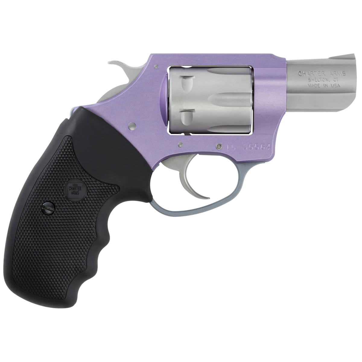 Charter Arms 52240 Pathfinder Lite Lavender Lady Small 22 LR, 8 Shot,...-img-1