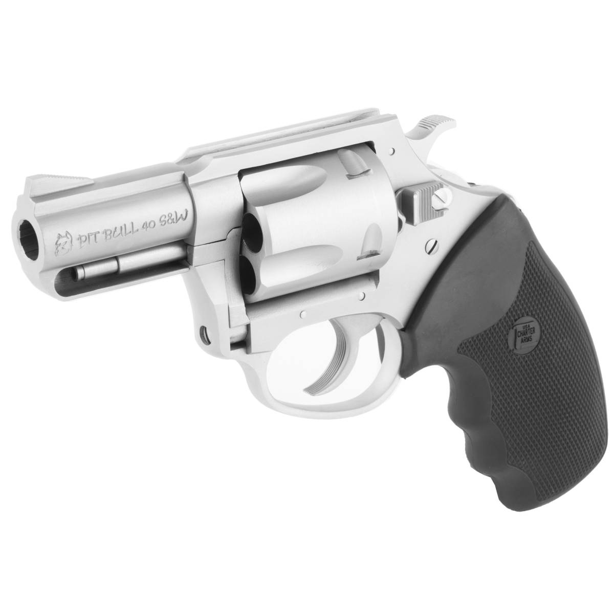 Charter Arms 74020 Pitbull Large 40 S&W 5 Shot 2.30” Matte Stainless...-img-2