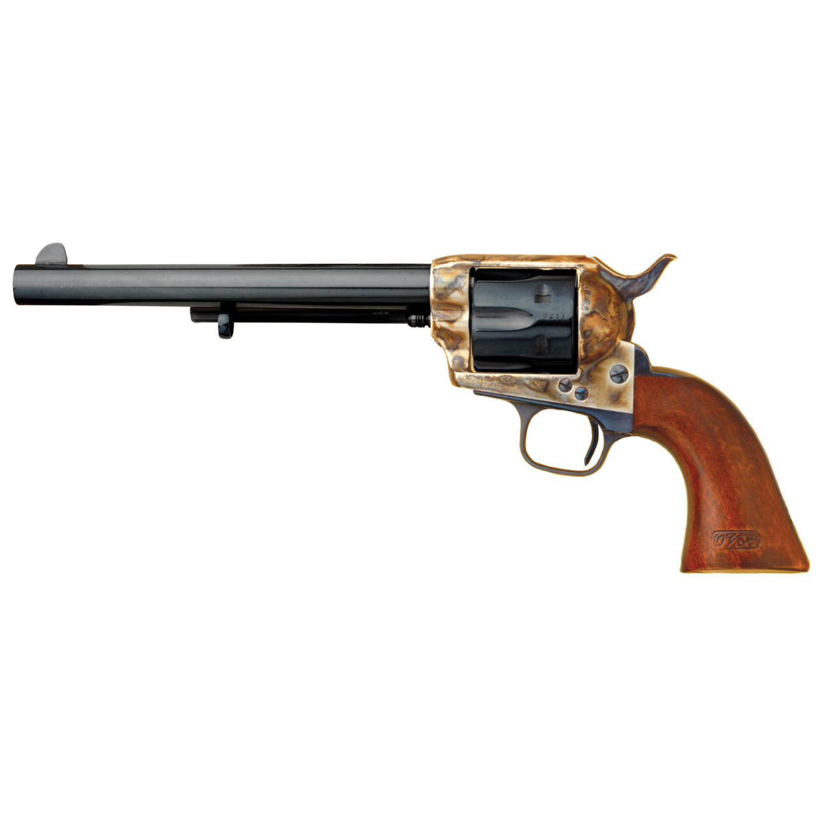 Cimarron US Cavalry Custer 45 LC SAA Revolver CA51 Colt (LC) 7.50”...-img-0