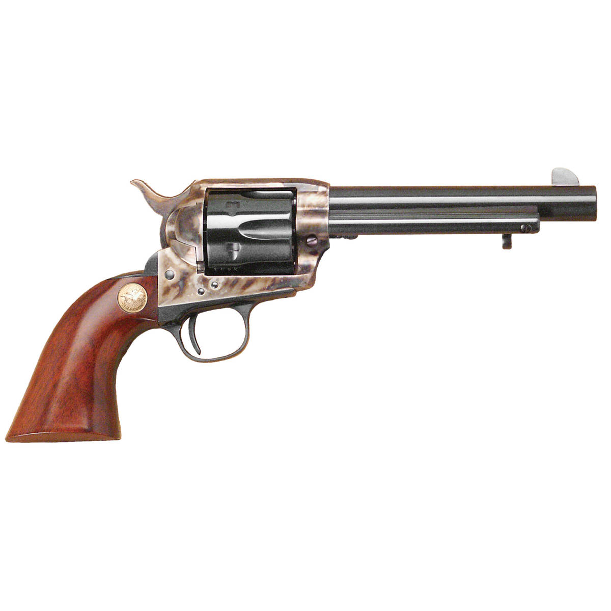 Cimarron MP411 Model P 45 Colt (LC) 6 Shot, 5.50” Blued Steel Barrel,...-img-1