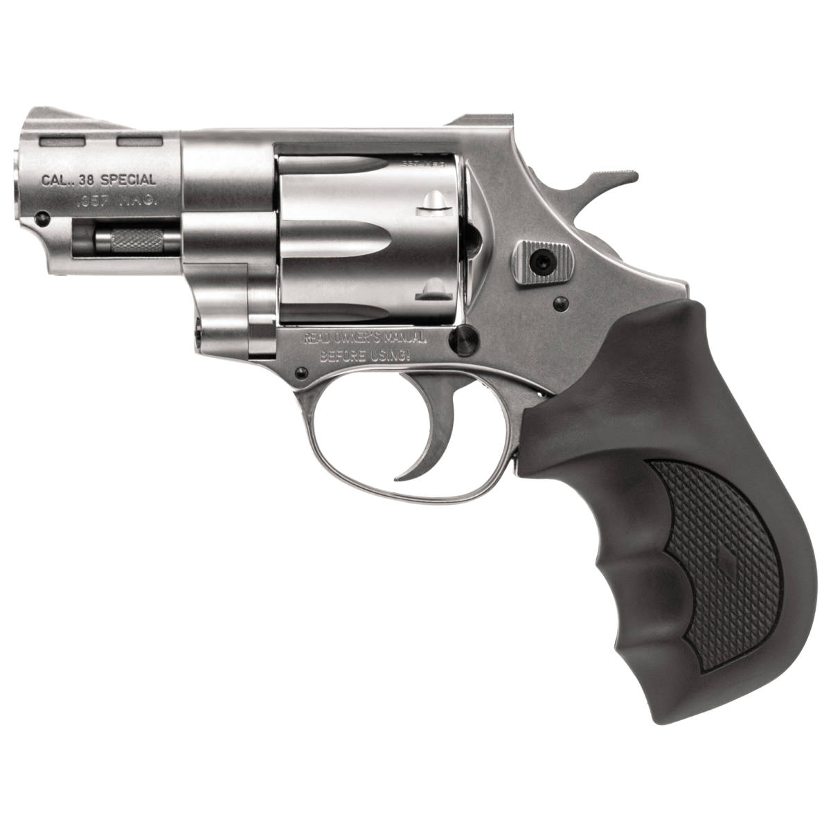 EAA Weihrauch Windicator 357/38 Special Revolver 6rd 2” Nickel-img-1