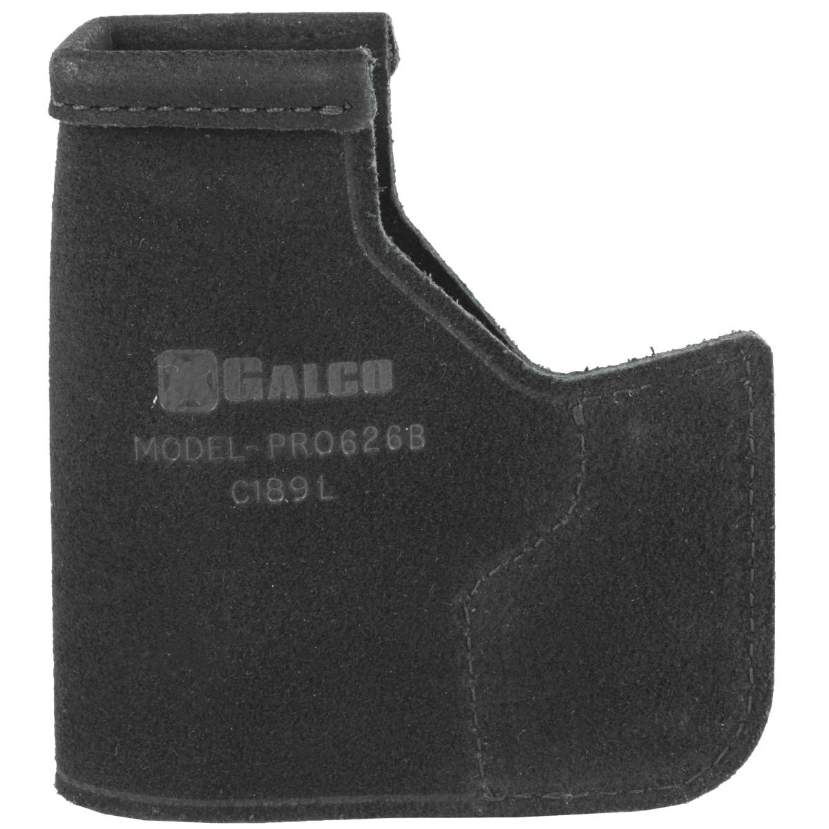 Galco PRO626B Pocket Protector Black Leather Fits S&W Bodyguard/Charter...-img-1