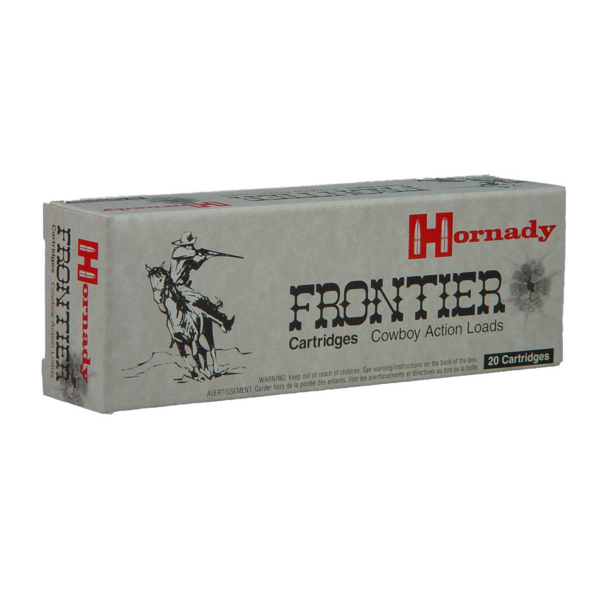 Hornady 9115 Custom Cowboy 45Colt 255gr Lead 20 Per Box/10 Case-img-1