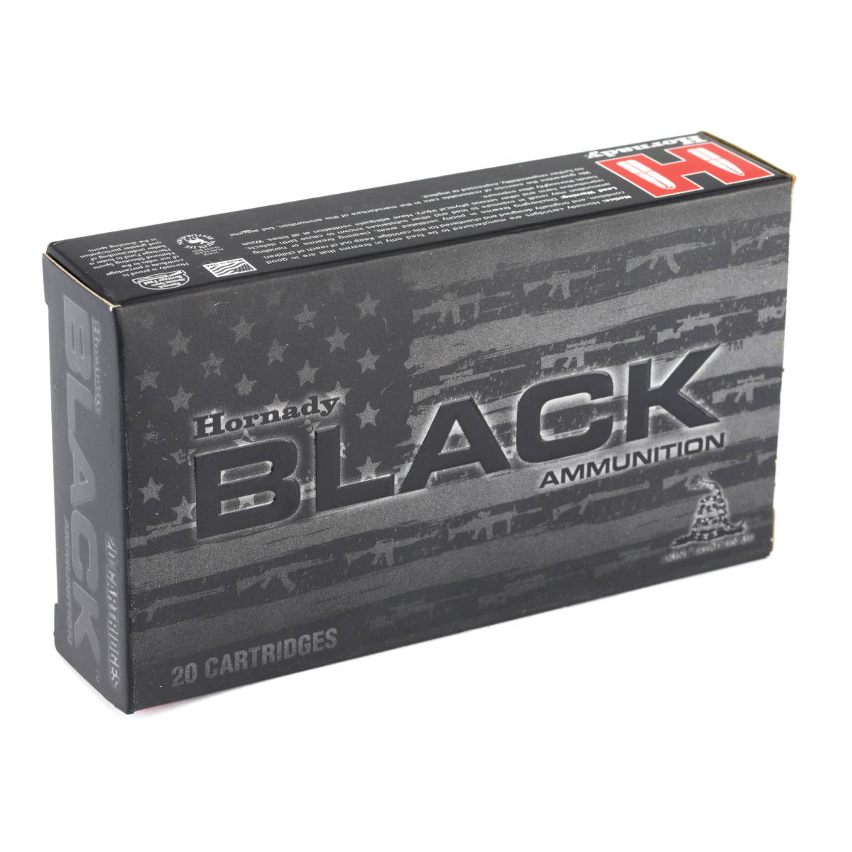 Hornady 80927 Black 308Win 155gr A Max 20 Per Box/10 Case - Rifle ...