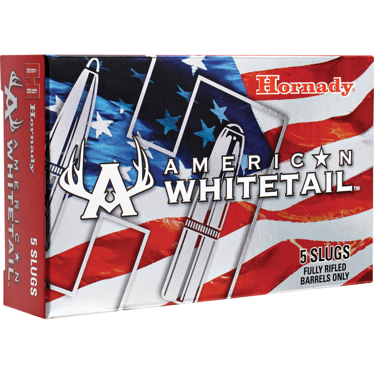 Hornady 86271 American Whitetail 12 Gauge 2.75” 1 oz InterLock Slug...-img-2