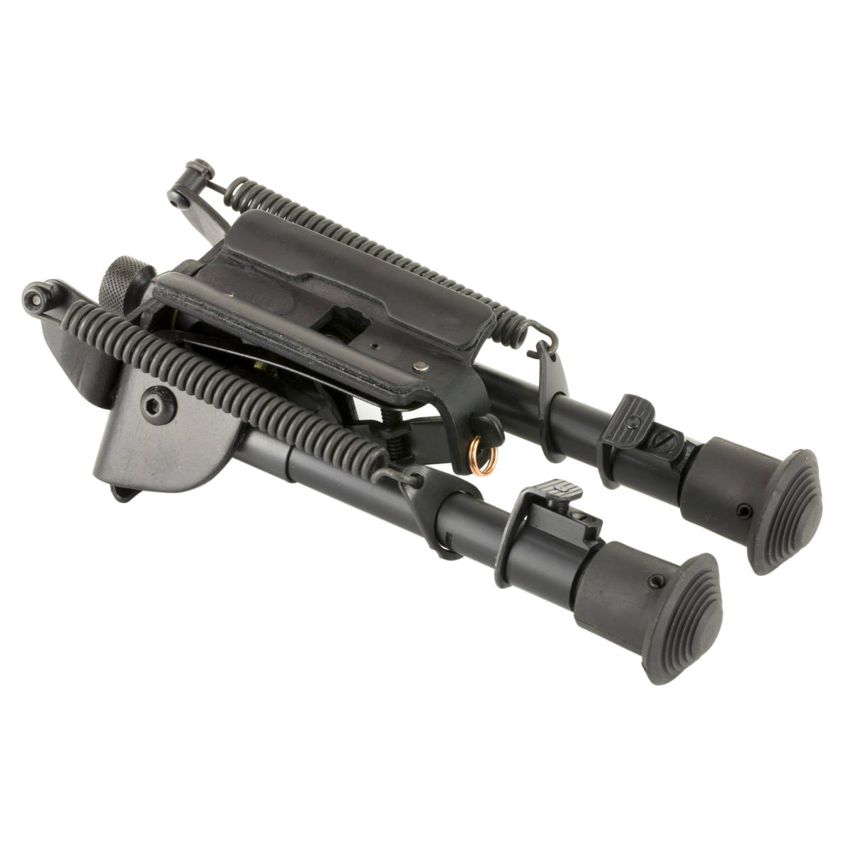 Harris Bipods BRMS Swivel BR Stud, 6-9”, Black Steel/Aluminum, Notched ...