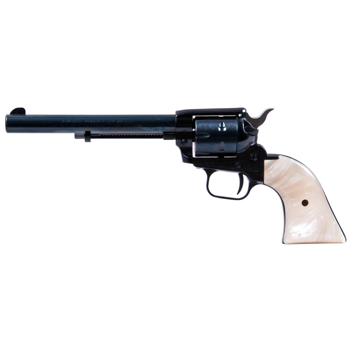 Heritage Rough Rider 6.5" 22LR/22WMR White Pearl RR22MB6PRL-img-1