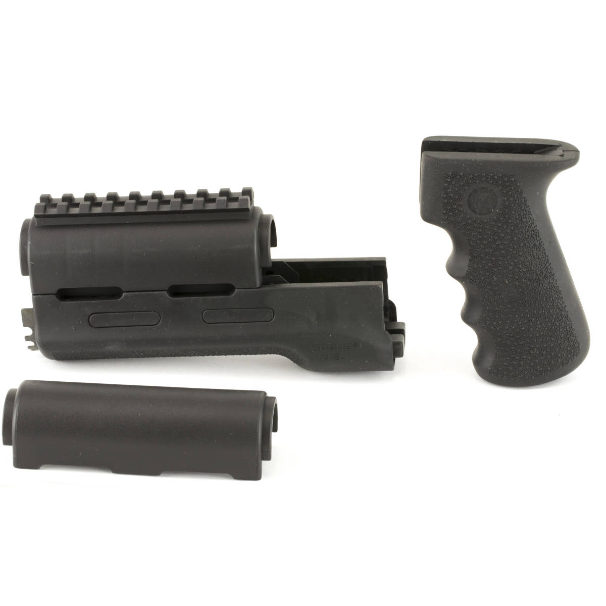 Hogue 74008 AK-47/AK-74 Finger Groove Grip w/Forend Chinese & Russian Black-img-0