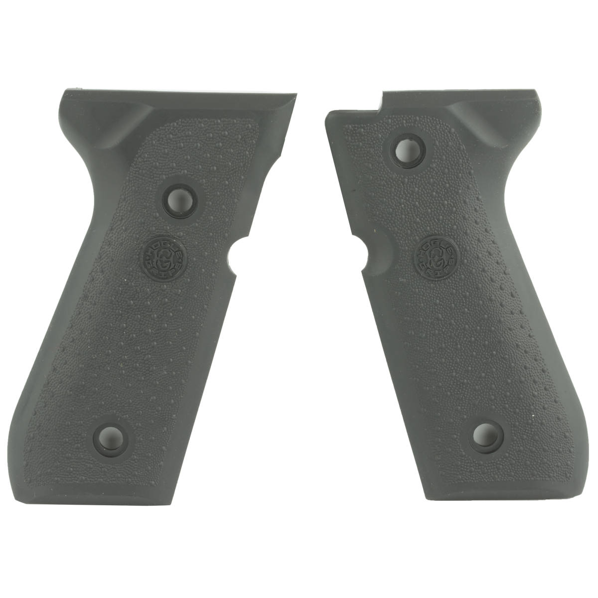 Hogue 92010 Grip Panels Black Rubber for Beretta 92FS, 96-img-0