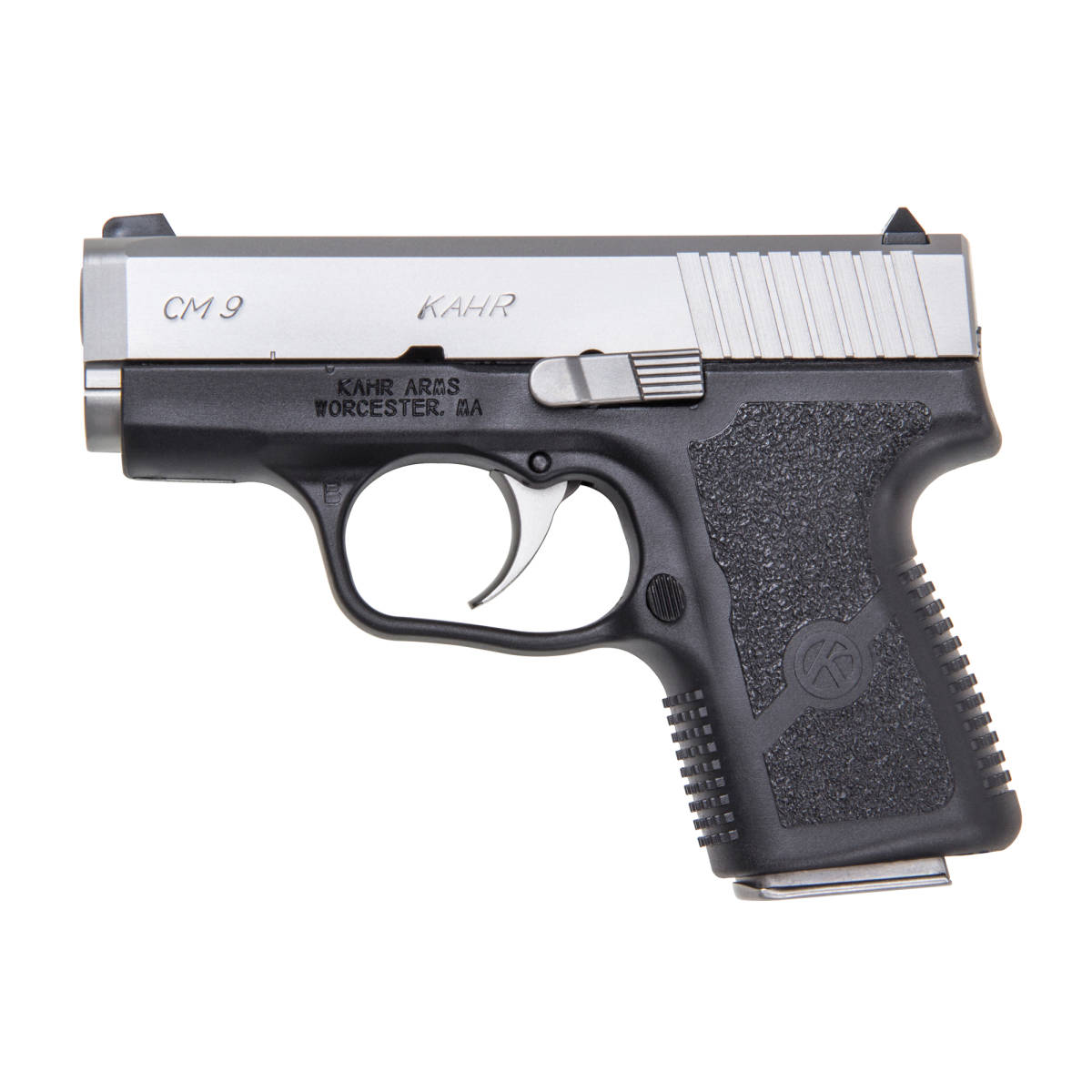 Kahr Arms CM9093N CM9 9mm Luger 6+1 3” Stainless Steel Barrel, Matte...-img-1