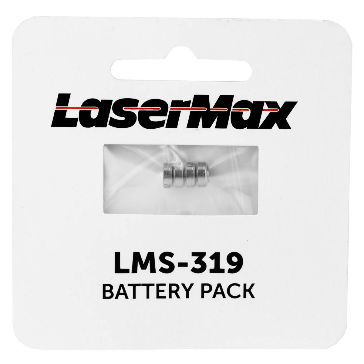 LaserMax LMS319C Battery Pack Guide Rod Laser Silver 1.55 Volt 20 mAh...-img-0