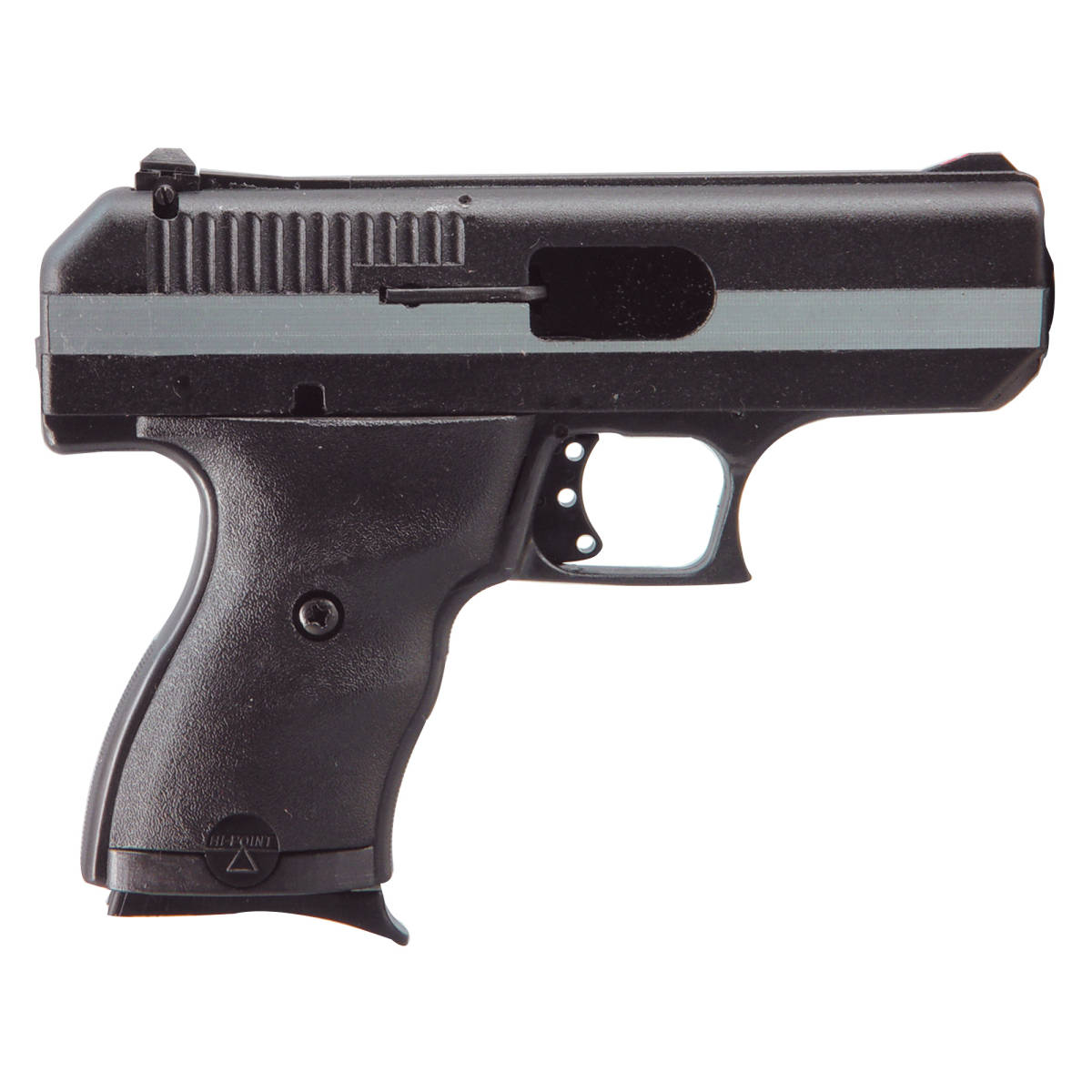 Hi-Point CF380 380 ACP Standard 3.50” 8+1 Black Black/Chrome Polymer Grip-img-2