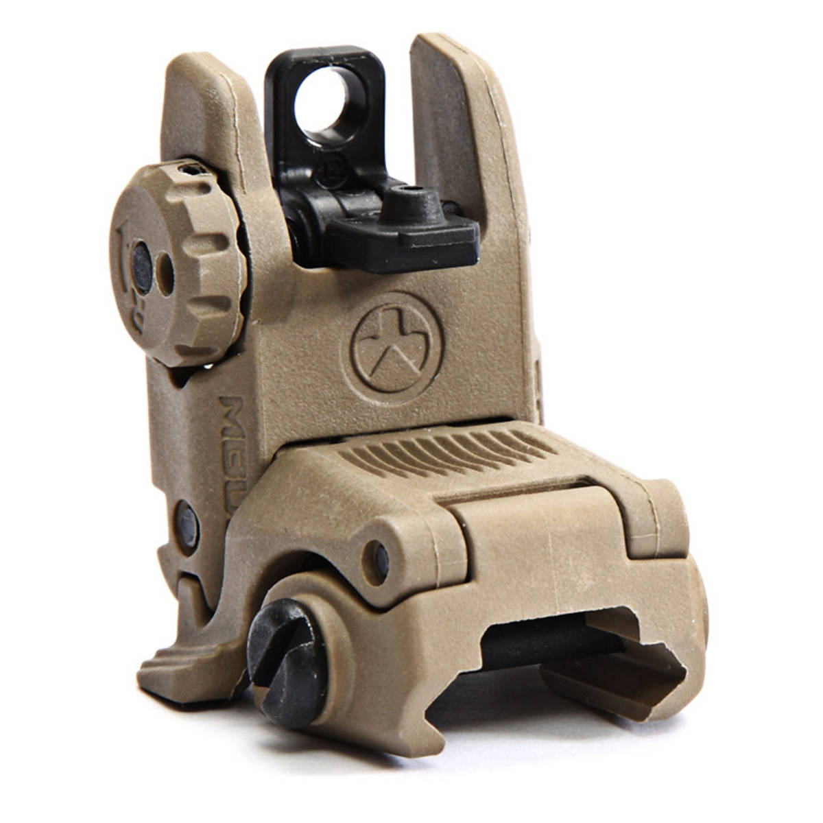 Magpul MBUS Rear Sight AR15 M16 Polymer Flat Dark Earth Flip Up MAG248FDE-img-1