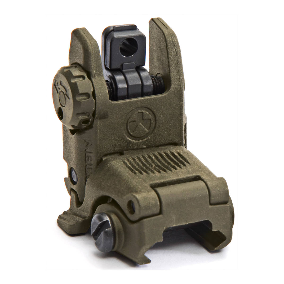 Magpul MBUS Rear Sight AR15 M16 OD Green Polymer Flip Up MAG248ODG-img-1