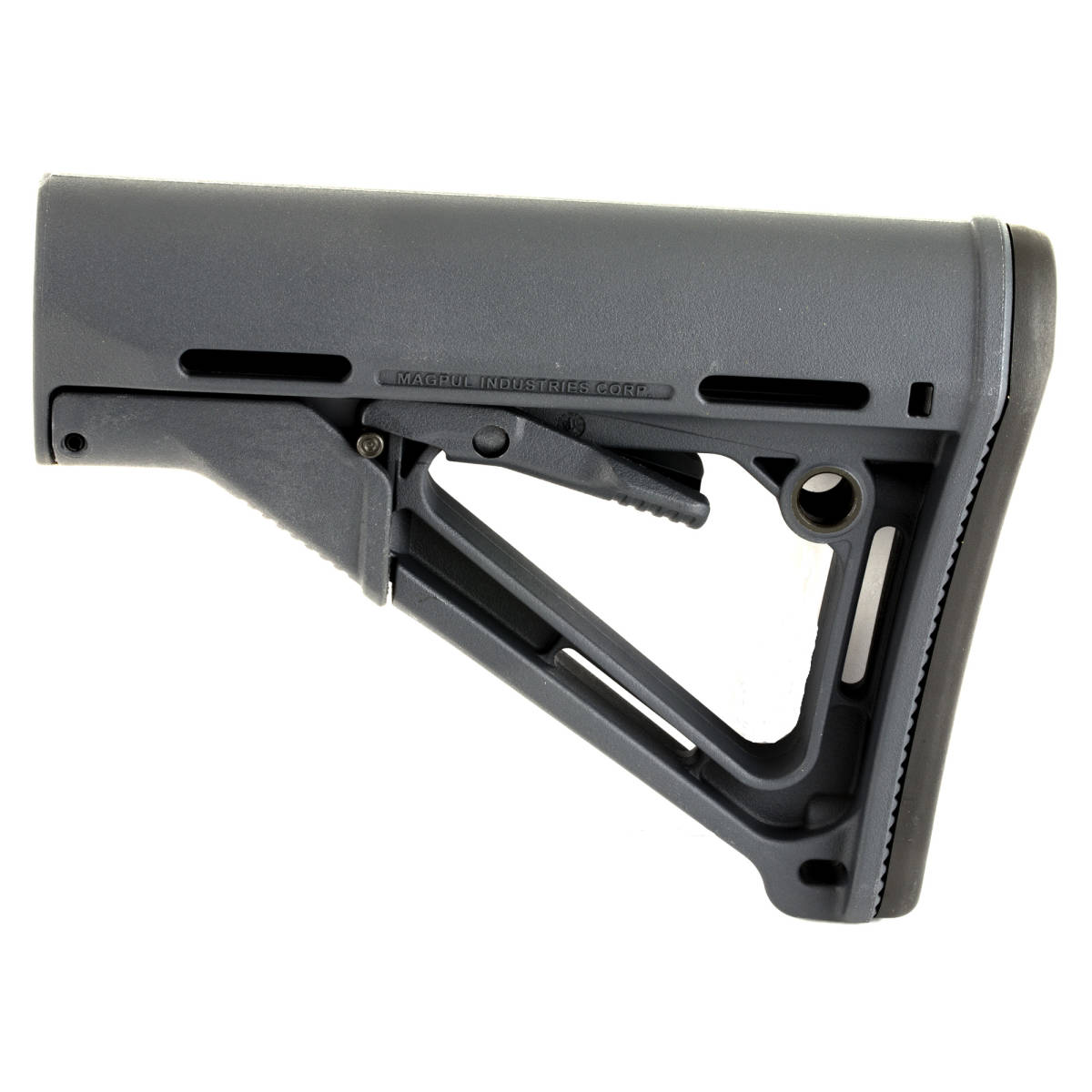 Magpul MAG310-GRY CTR Carbine Stock Stealth Gray Synthetic for AR-15 ...