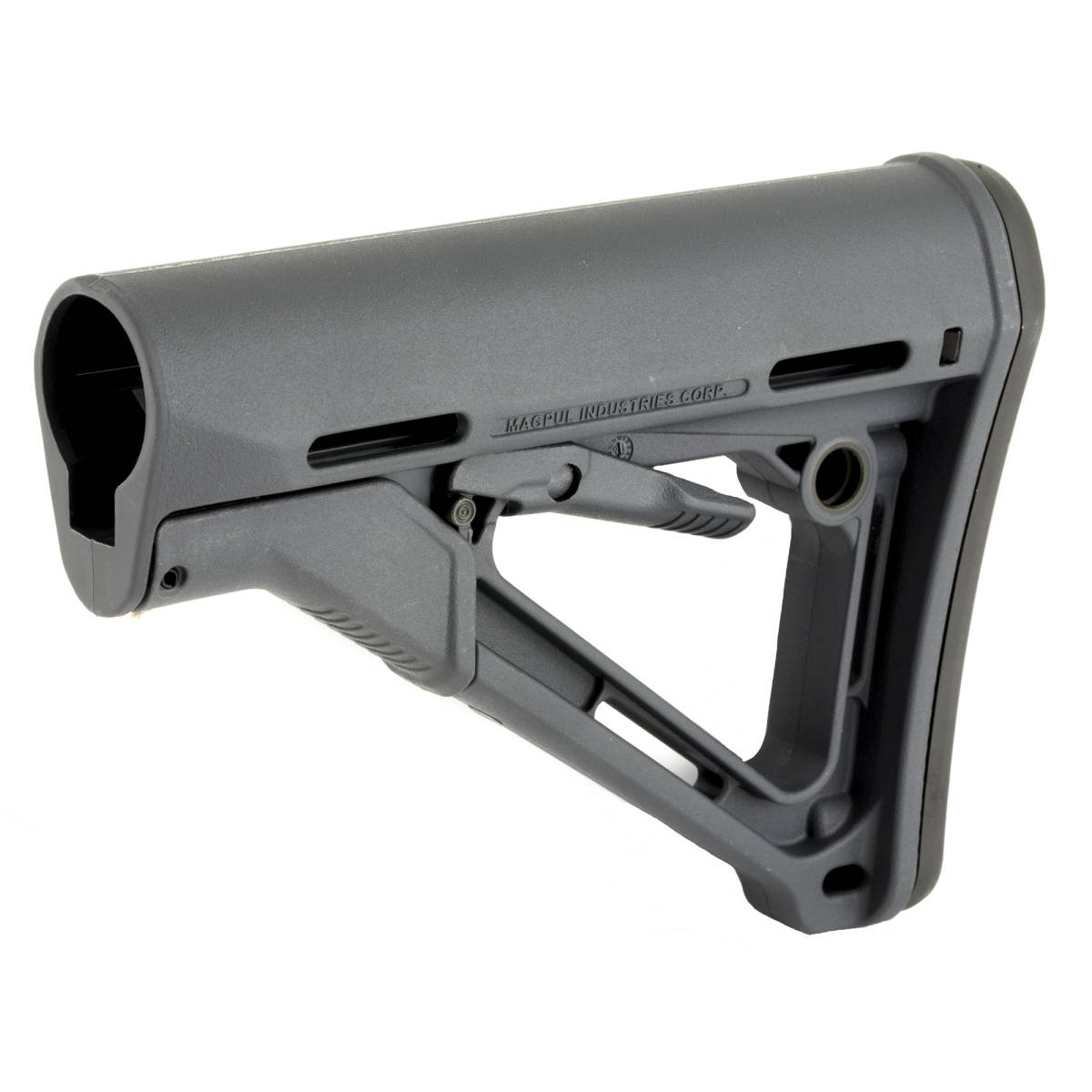 Magpul MAG310-GRY CTR Carbine Stock Stealth Gray Synthetic for AR-15 ...